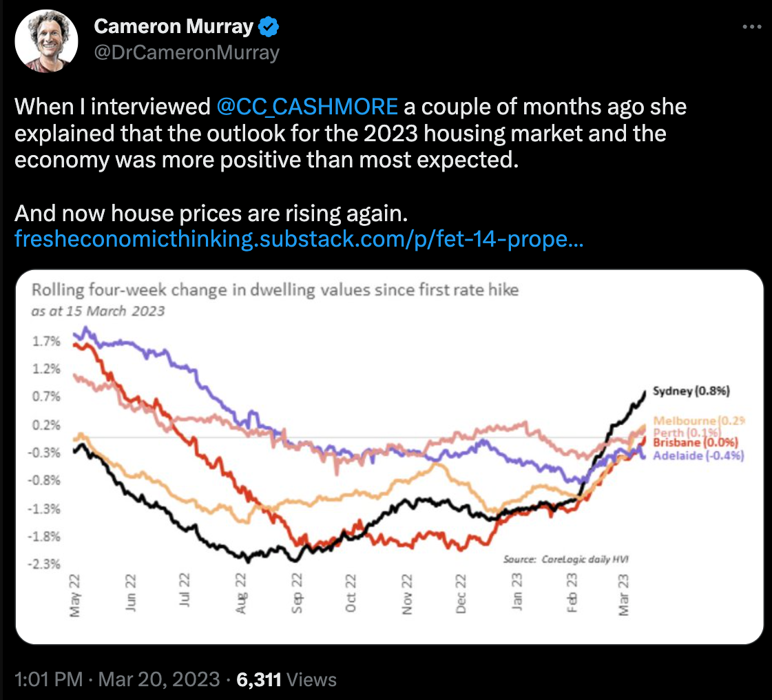 Cameron Murray Tweet